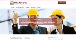 Desktop Screenshot of irmaalgerie.com